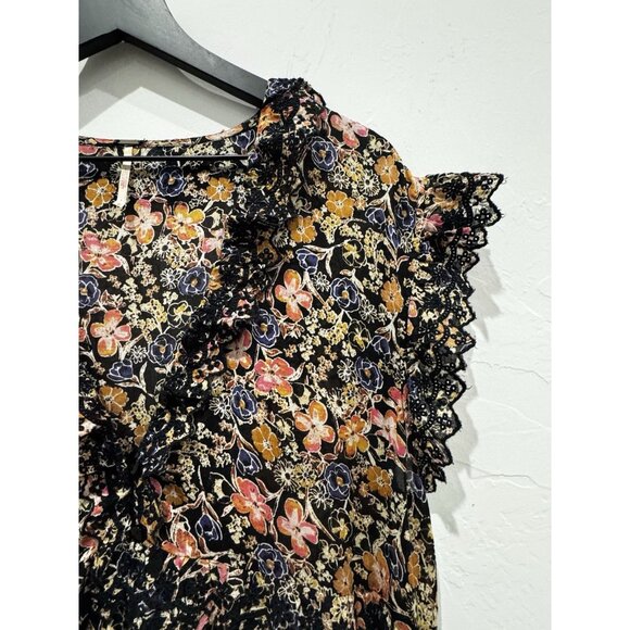 FREE PEOPLE 'Milania' Floral Maxi Dress - Dark Combo - SMALL RRP$168 - Picture 8 of 16